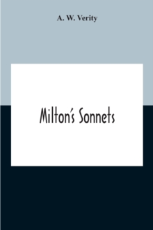 Milton'S Sonnets