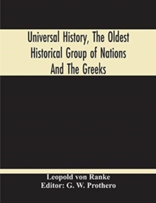 Universal History, The Oldest Historical Group Of Nations And The Greeks