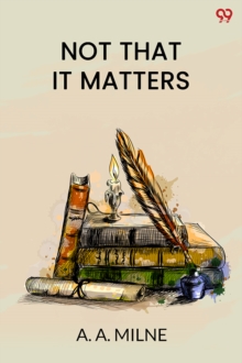 Not That It Matters