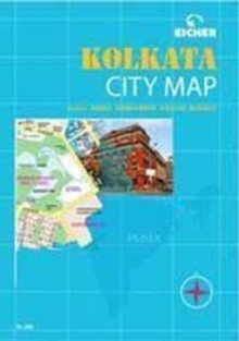Kolkata City Map, Paperback Book Kolkata City Map, Paperback Book
