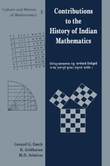 Contributions to the History of Indian Mathematics