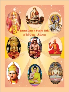 Janma Dina And Punya Tithi of Sri Guru-Acaryas