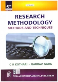 Research Methodology : Methods and Techniques