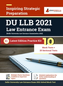 DU LLB 2021 10 Mock Test + Sectional Test For Complete Preparation