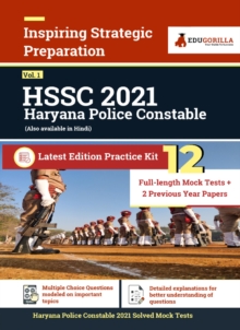 Haryana Police Constable (Vol. 1) 2021 12 Full-length Mock Tests + 2 Previous Year Paper