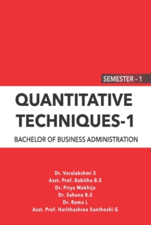 Quantitative Techniques - 1 : 1 Semester - Bba