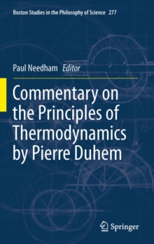 Commentary on the Principles of Thermodynamics by Pierre Duhem