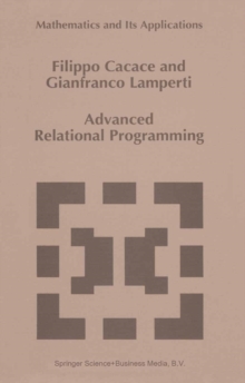 Advanced Relational Programming