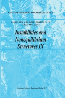 Instabilities and Nonequilibrium Structures IX