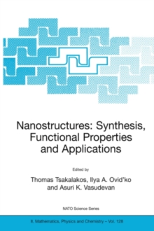 Nanostructures: Synthesis, Functional Properties and Application