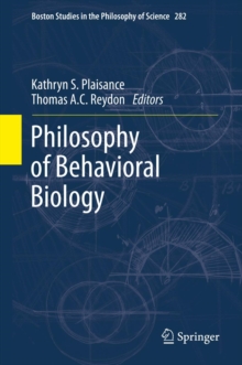 Philosophy of Behavioral Biology