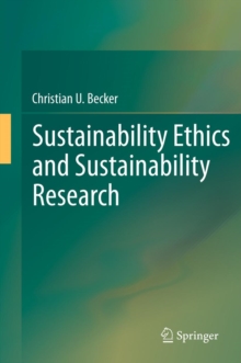 Sustainability Ethics and Sustainability Research