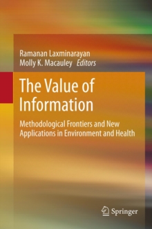 The Value of Information : Methodological Frontiers and New Applications in Environment and Health