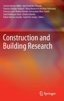 Construction and Building Research, Hardback Book Construction and Building Research, Hardback Book