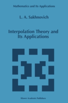 Interpolation Theory and Its Applications