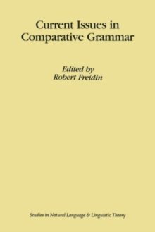 Current Issues in Comparative Grammar