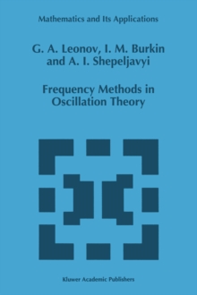 Frequency Methods in Oscillation Theory