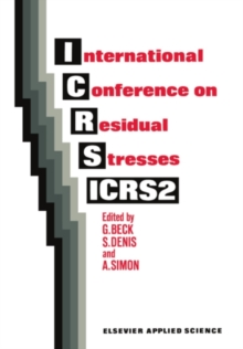 International Conference on Residual Stresses : ICRS2