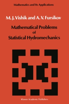 Mathematical Problems of Statistical Hydromechanics