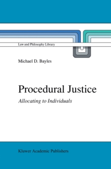 Procedural Justice : Allocating to Individuals