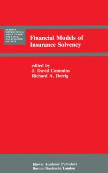 Financial Models of Insurance Solvency