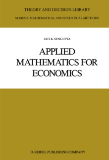 Applied Mathematics for Economics