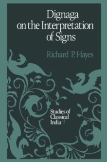 Dignaga on the Interpretation of Signs