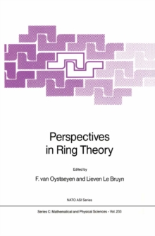 Perspectives in Ring Theory