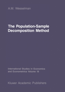 The Population-Sample Decomposition Method : A Distribution-Free Estimation Technique for Minimum Distance Parameters