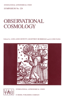 Observational Cosmology : Proceedings of the 124th Symposium of the International Astronomical Union, Held in Beijing, China, August 25-30, 1986