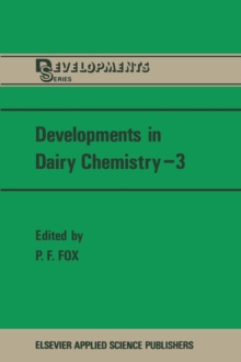 Developments in Dairy Chemistry-3 : Lactose and Minor Constituents