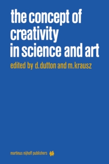 The Concept of Creativity in Science and Art