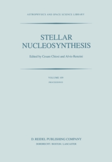 Stellar Nucleosynthesis : Proceedings of the Third Workshop of the Advanced School of Astronomy of the Ettore Majorana Centre for Scientific Culture, Erice, Italy, May 11-21, 1983