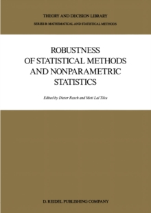 Robustness of Statistical Methods and Nonparametric Statistics