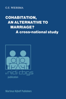 Cohabitation, an alternative to marriage? : A cross-national study