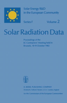 Solar Radiation Data : Proceedings of the EC Contractors' Meeting held in Brussels, 18-19 October 1982