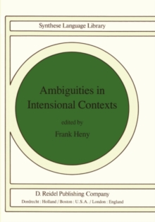 Ambiguities in Intensional Contexts