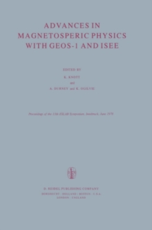 Advances in Magnetospheric Physics with GEOS-1 and ISEE