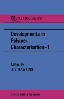 Developments in Polymer Characterisation-1