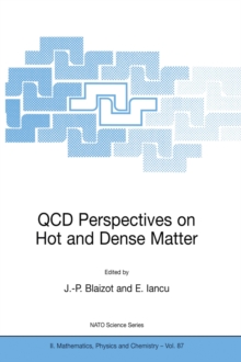 QCD Perspectives on Hot and Dense Matter