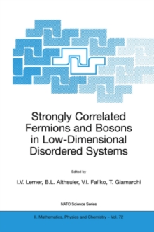 Strongly Correlated Fermions and Bosons in Low-Dimensional Disordered Systems