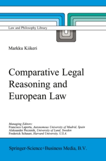 Comparative Legal Reasoning and European Law