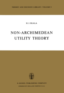 Non-Archimedean Utility Theory