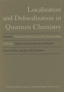 Atoms and Molecules in the Ground State : Vol. 1: Atoms and Molecules in the Ground State