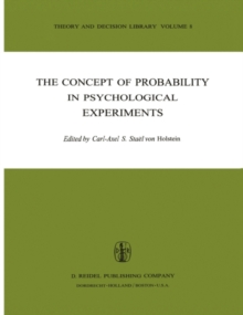 The Concept of Probability in Psychological Experiments