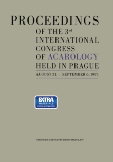 Proceedings of the 3rd International Congress of Acarology