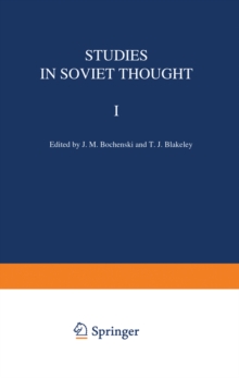 Studies in Soviet Thought