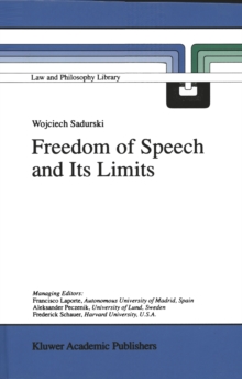 Freedom of Speech and Its Limits