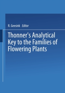 Thonner's analytical key to the families of flowering plants