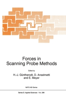 Forces in Scanning Probe Methods